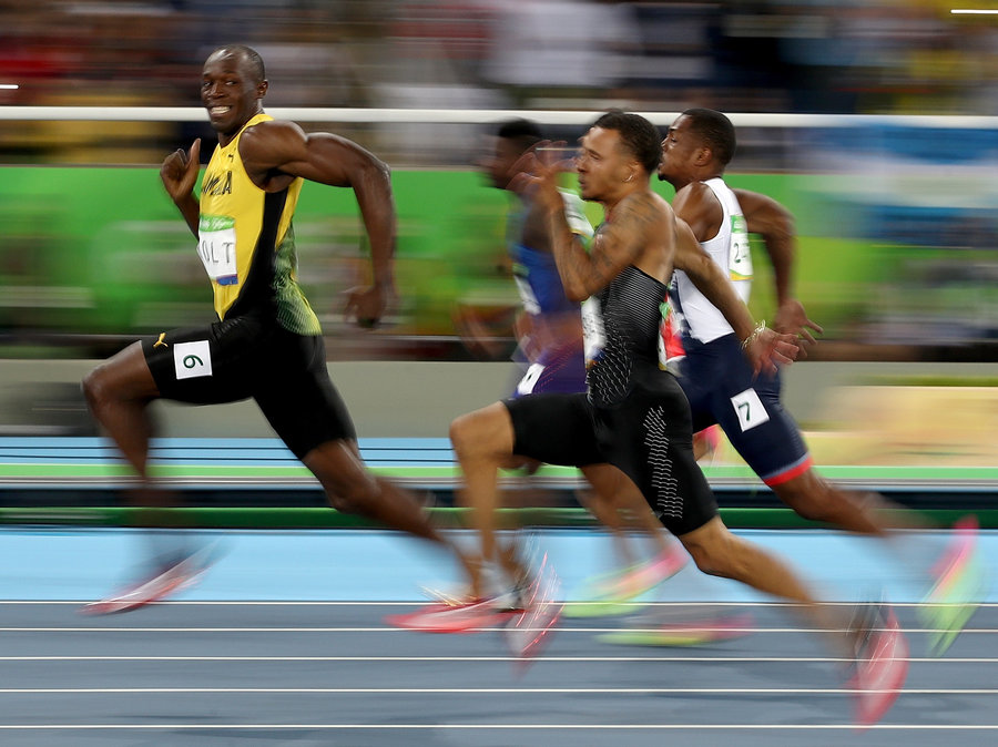 Usain Bolt Blank Meme Template