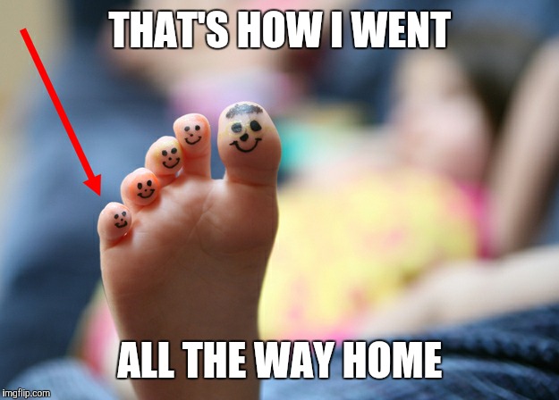 THAT'S HOW I WENT ALL THE WAY HOME | made w/ Imgflip meme maker