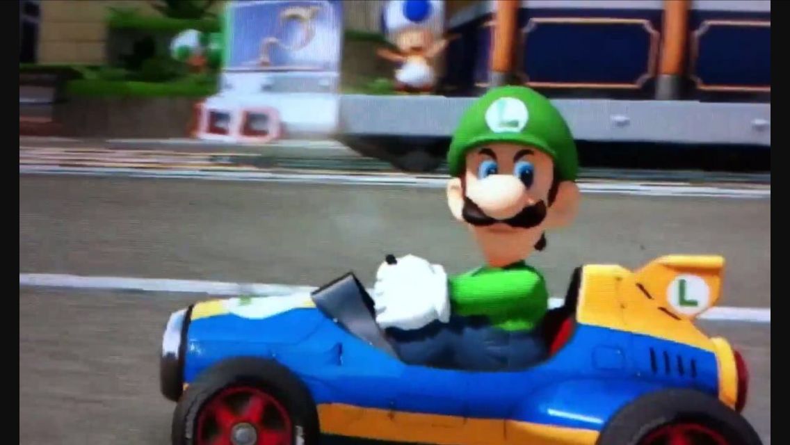 Luigi Death Stare Blank Meme Template