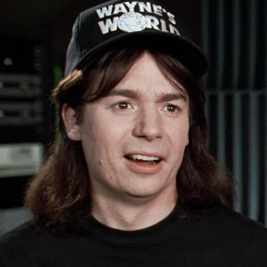 High Quality wayne's world Blank Meme Template