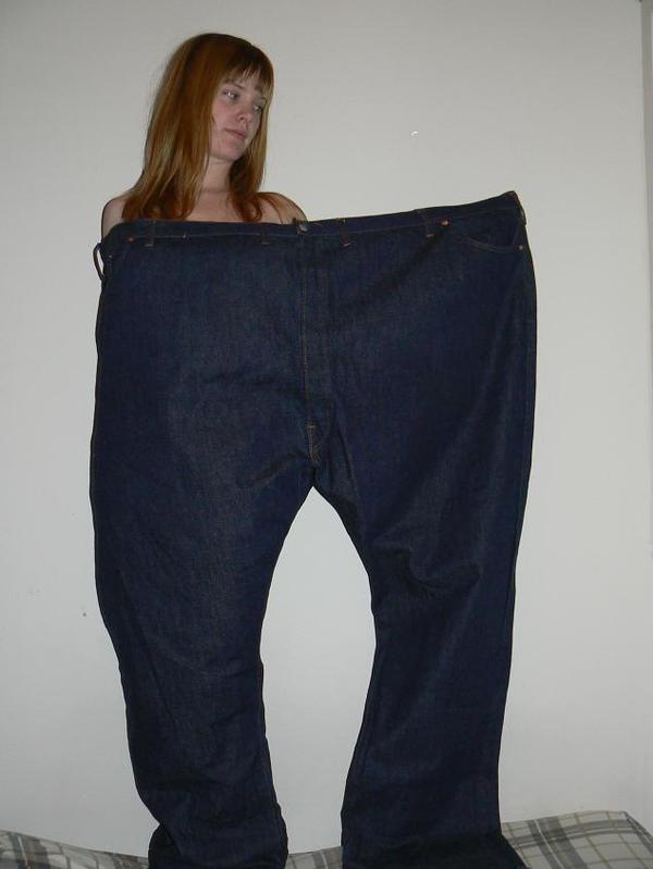 huge jeans