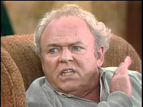 Archie bunker Blank Meme Template