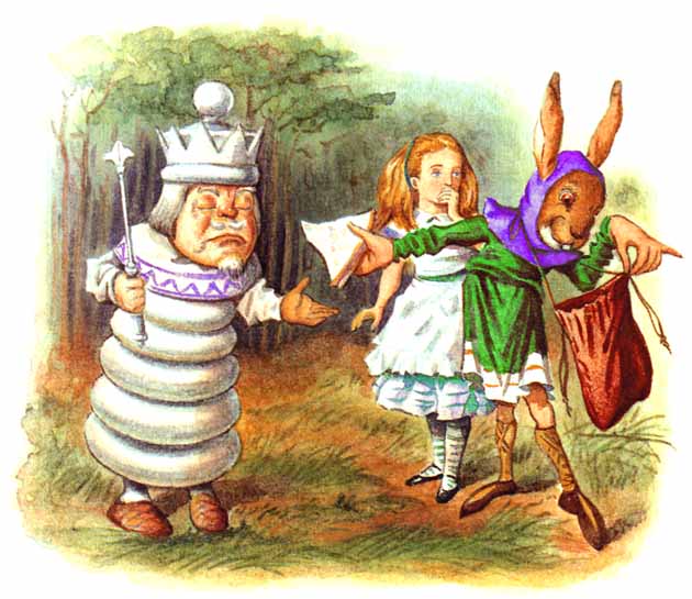 High Quality Alice In Wonderland Blank Meme Template