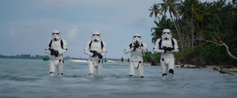 Stormtroopers Beach Star Wars Blank Meme Template
