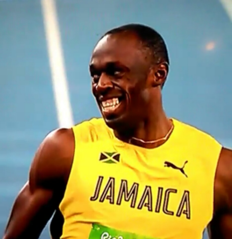 High Quality Usain? Blank Meme Template