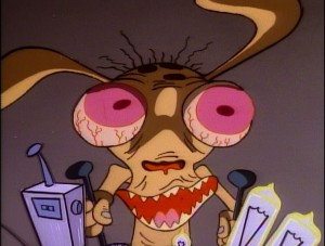 ren stimpy eyes Blank Meme Template