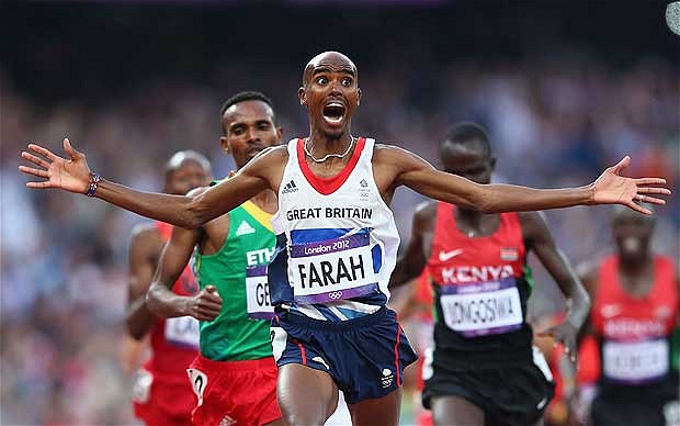 mo farah Blank Meme Template