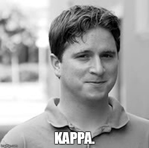Kappa | KAPPA. | image tagged in kappa | made w/ Imgflip meme maker