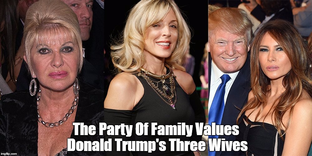 Image result for trump's wives "Pax on both houses"