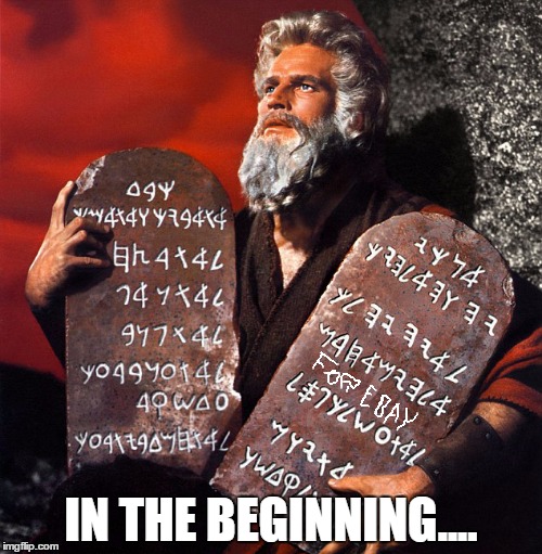 Design Patterns | IN THE BEGINNING.... | image tagged in design patterns | made w/ Imgflip meme maker