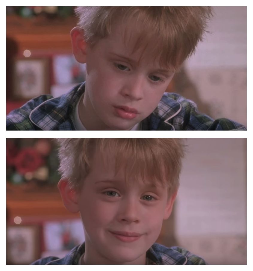 Home Alone Sudden Realization Blank Template Imgflip