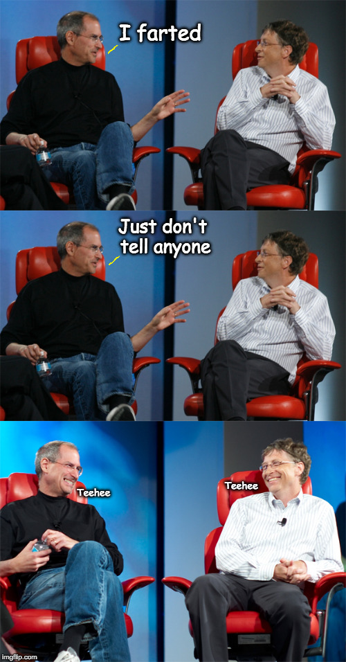 Image tagged in jobs and gates - Imgflip