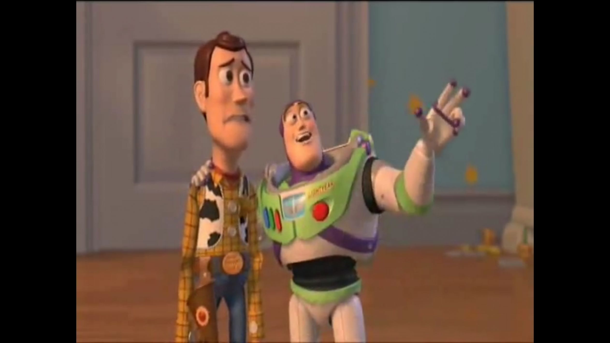 Woody and Buzz 480Rez Blank Template Imgflip