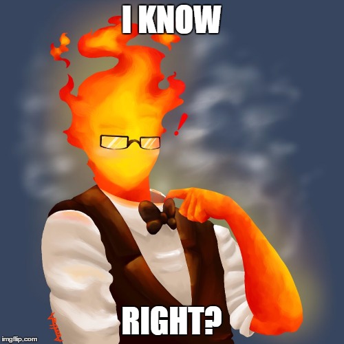 I KNOW RIGHT? | made w/ Imgflip meme maker