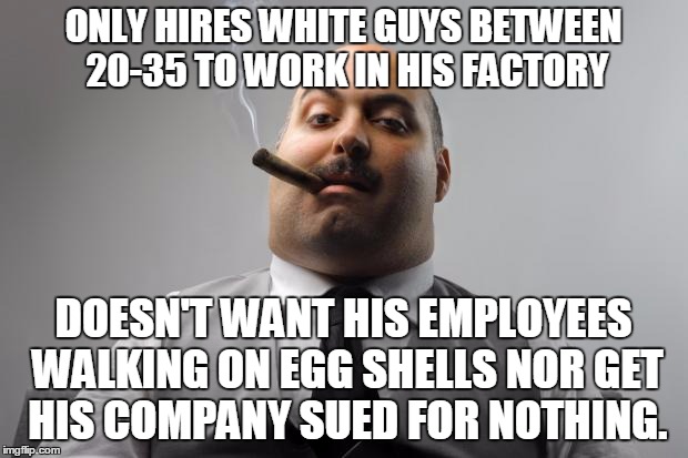 scumbag boss meme