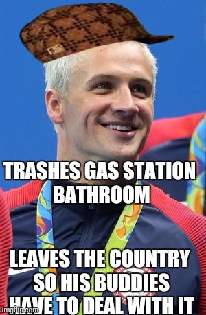TRASHES GAS STATION BATHROOM; LEAVES THE COUNTRY SO HIS BUDDIES HAVE TO DEAL WITH IT | image tagged in AdviceAnimals | made w/ Imgflip meme maker