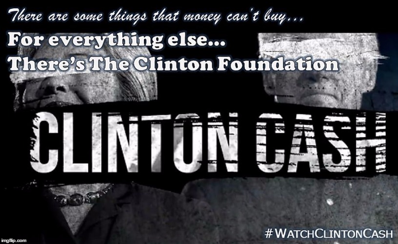 image tagged in clinton cash | made w/ Imgflip meme maker