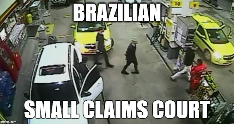 Small claims court | BRAZILIAN; SMALL CLAIMS COURT | image tagged in lochte,olympics | made w/ Imgflip meme maker