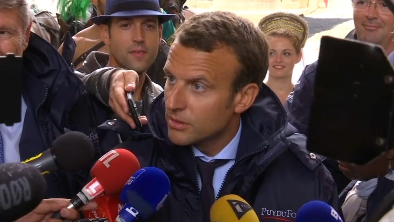 Honesty Macron Blank Meme Template