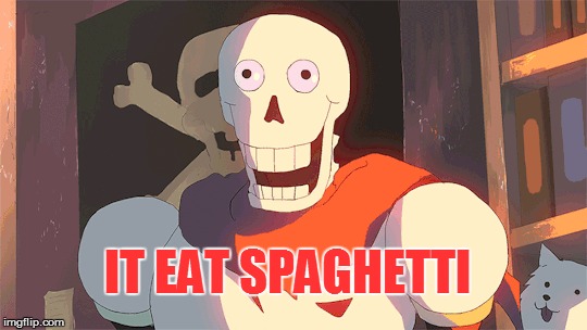 IT EAT SPAGHETTI | made w/ Imgflip meme maker