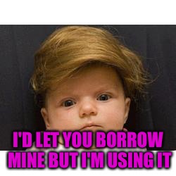 I'D LET YOU BORROW MINE BUT I'M USING IT | made w/ Imgflip meme maker
