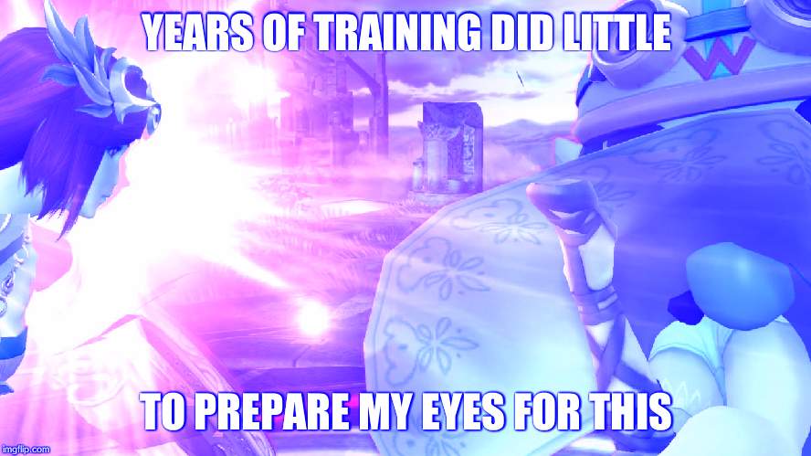 YEARS OF TRAINING DID LITTLE; TO PREPARE MY EYES FOR THIS | image tagged in seeing is knowledge | made w/ Imgflip meme maker