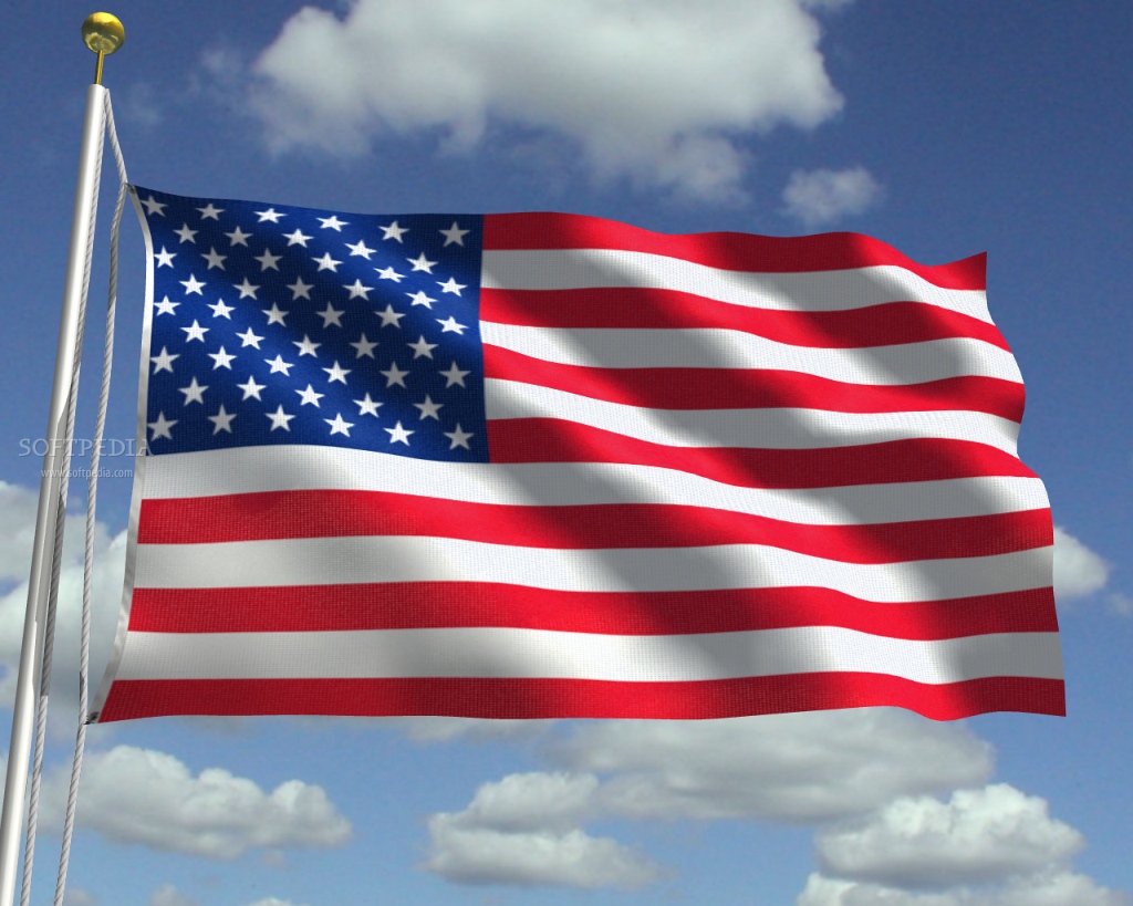 High Quality US Flag Blank Meme Template