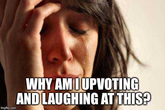First World Problems Meme | WHY AM I UPVOTING AND LAUGHING AT THIS? | image tagged in memes,first world problems | made w/ Imgflip meme maker