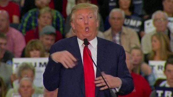 High Quality Trump disabled Blank Meme Template