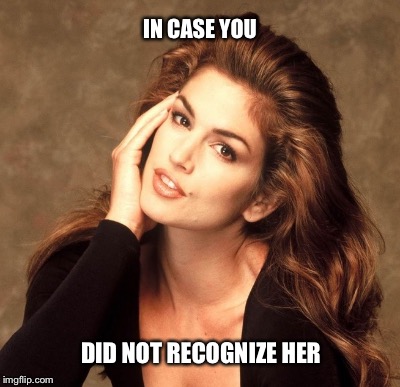 IN CASE YOU DID NOT RECOGNIZE HER | made w/ Imgflip meme maker