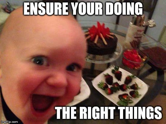 Doin Right | ENSURE YOUR DOING; THE RIGHT THINGS | image tagged in doing the right things | made w/ Imgflip meme maker
