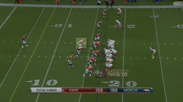 Dwayne Norman Play 2 | image tagged in gifs,dwayne norman,denver broncos | made w/ Imgflip video-to-gif maker