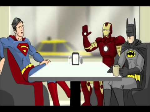 High Quality Batman, Superman & Iron Man Blank Meme Template