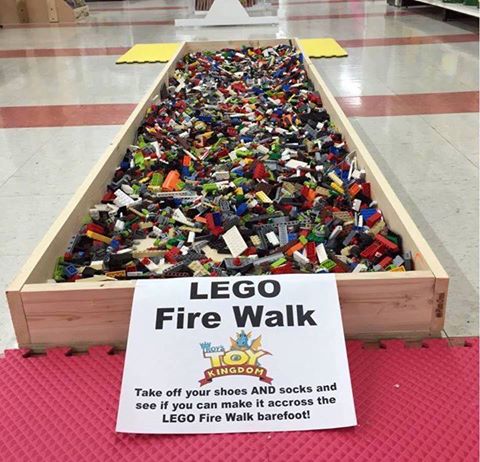 Lego Fire Walk Blank Meme Template