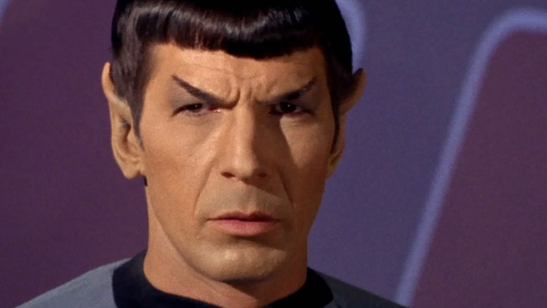 Spock Is Serious Blank Meme Template