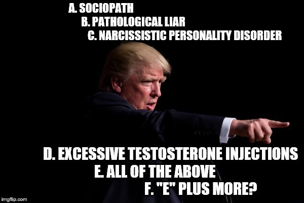 trump pathological disease