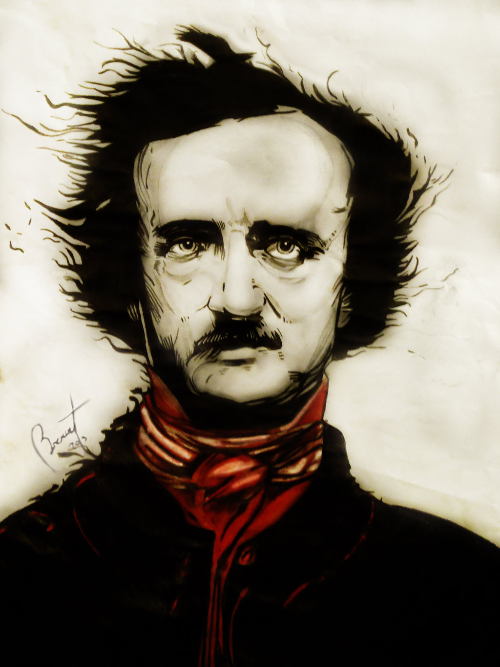 Edgar Allen Poe Blank Meme Template