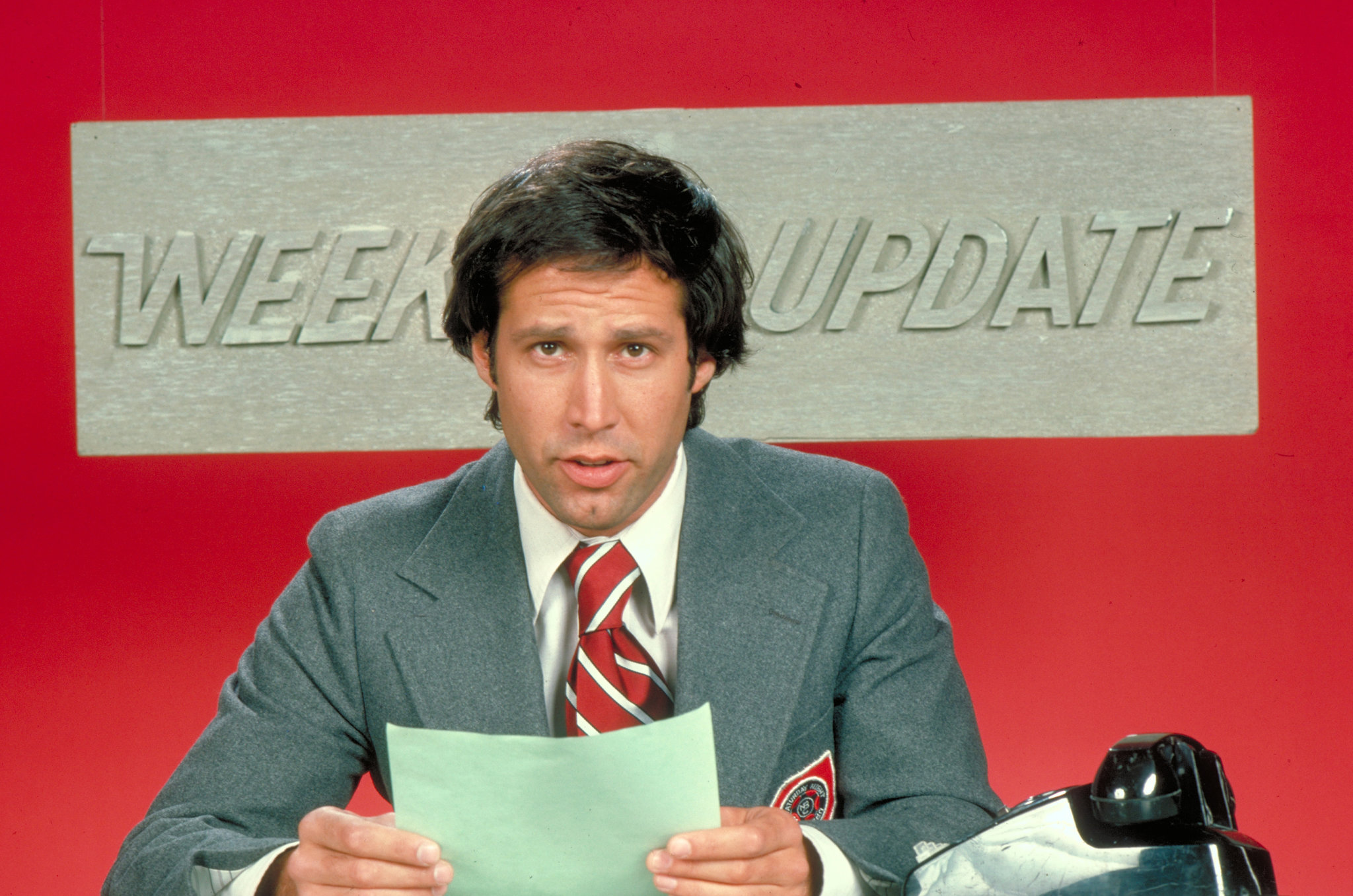 Chevy Chase snl weekend update Blank Meme Template