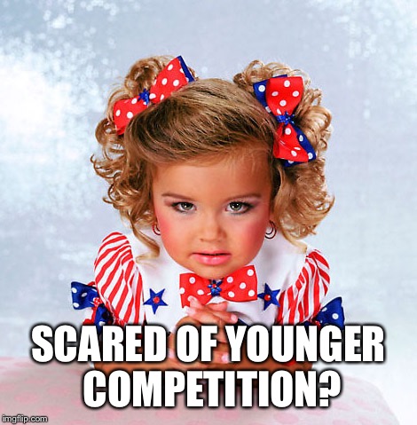 SCARED OF YOUNGER COMPETITION? | made w/ Imgflip meme maker