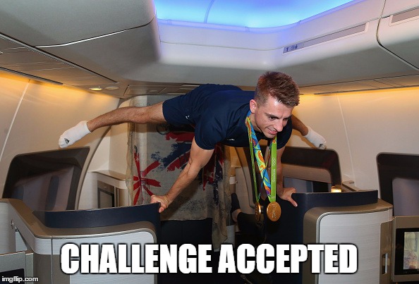 CHALLENGE ACCEPTED | made w/ Imgflip meme maker