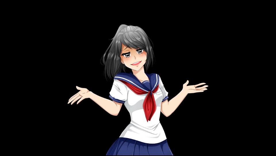 Yandere Chan idk Blank Meme Template