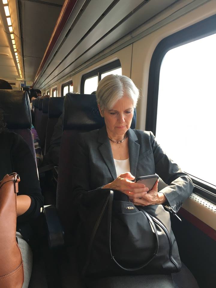 Jill Stein train Blank Meme Template