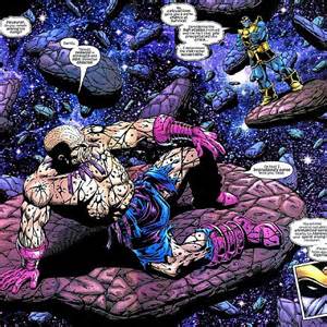 Thanos vs Galactus Blank Meme Template