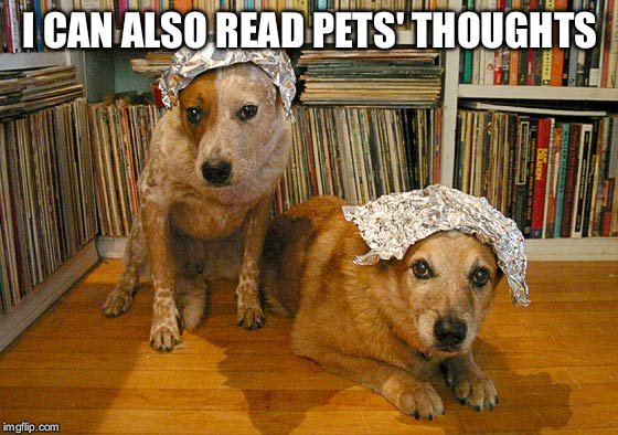 I CAN ALSO READ PETS' THOUGHTS | made w/ Imgflip meme maker