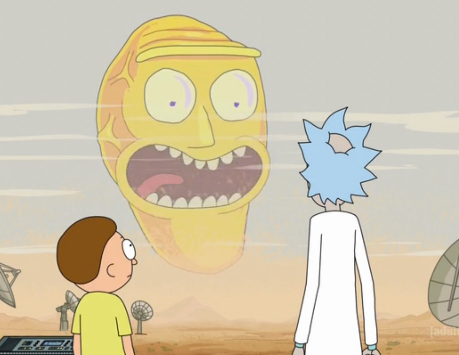 Rick and Morty Schwifty  Blank Meme Template