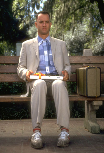 High Quality Forest gump Blank Meme Template