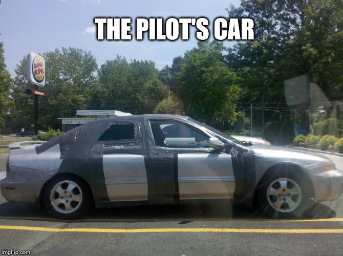 THE PILOT'S CAR | made w/ Imgflip meme maker