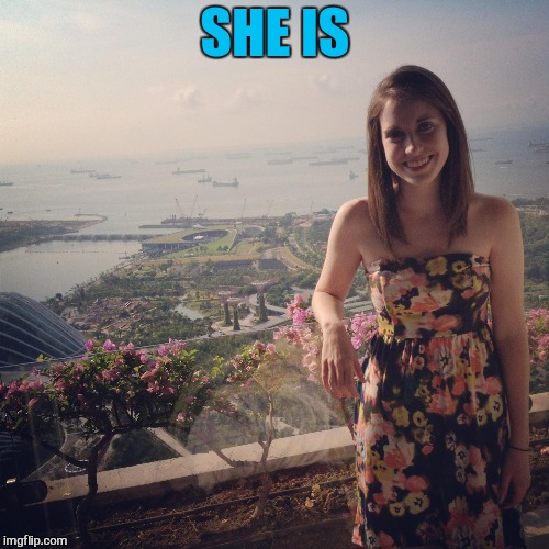 SHE IS | made w/ Imgflip meme maker