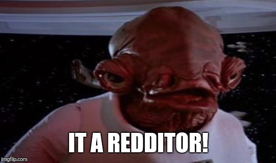 IT A REDDITOR! | made w/ Imgflip meme maker