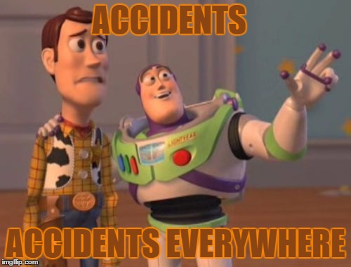 Potty Training My 2 1/2 Year Old  | ACCIDENTS; ACCIDENTS EVERYWHERE | image tagged in memes,x x everywhere | made w/ Imgflip meme maker